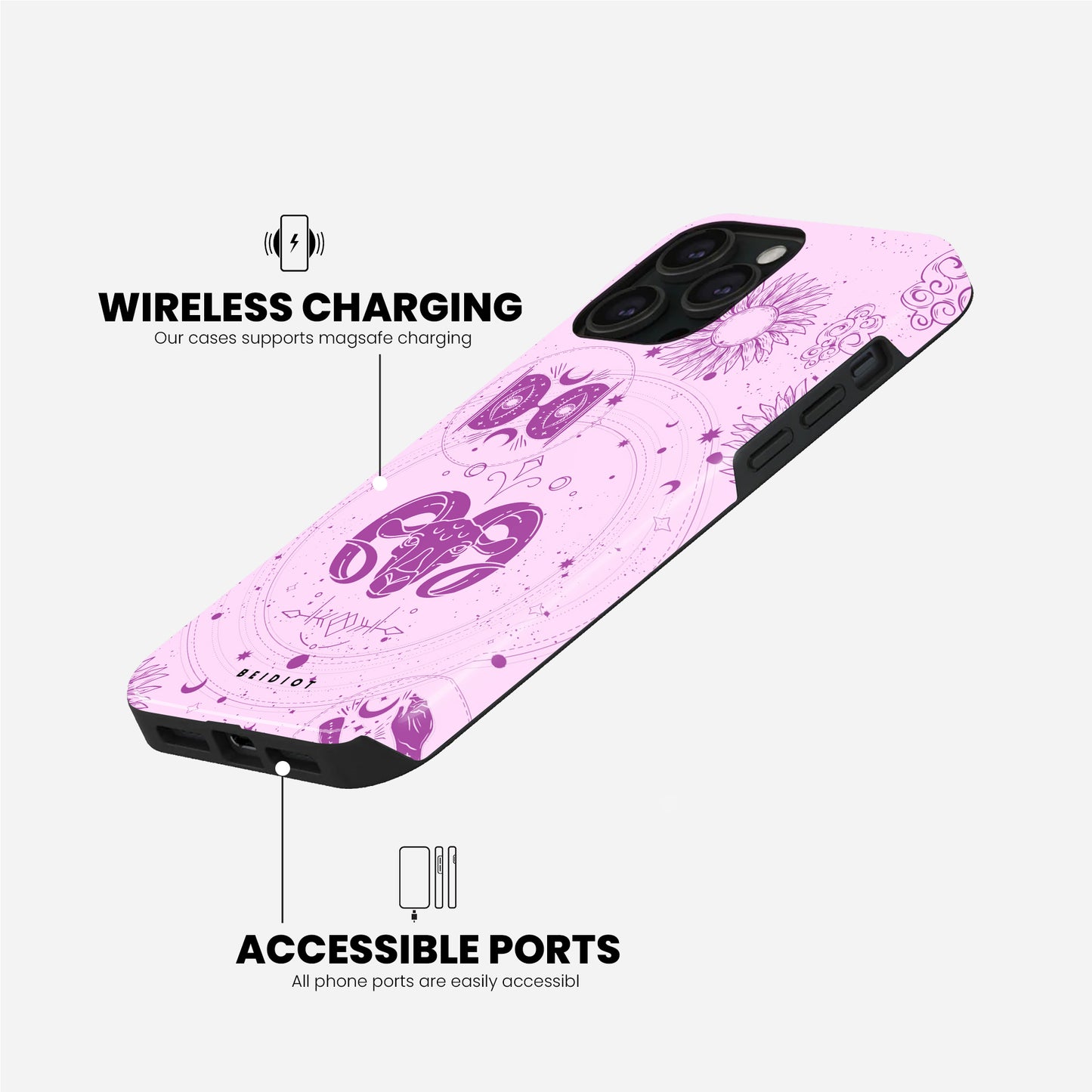 Aries - Pink iPhone Case