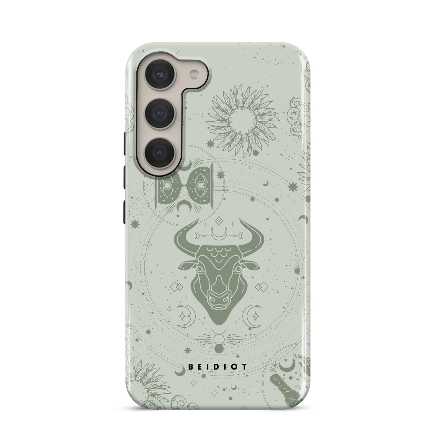 Capricorn - Green Galaxy Case