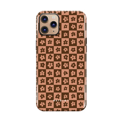 Floral Checkmate iPhone Case