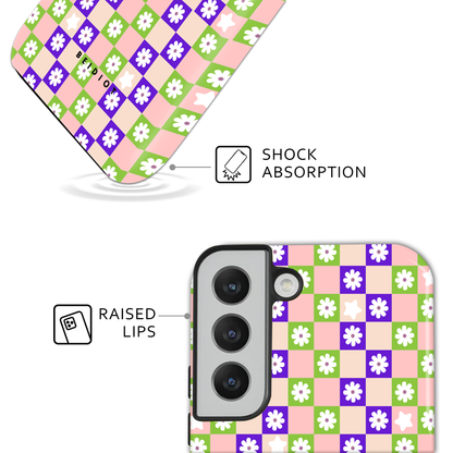 Floral Chess Galaxy Case