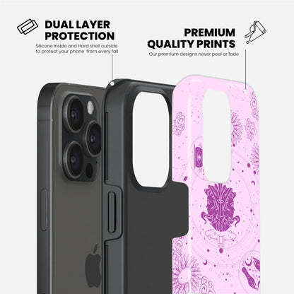 Gemini - Pink iPhone Case