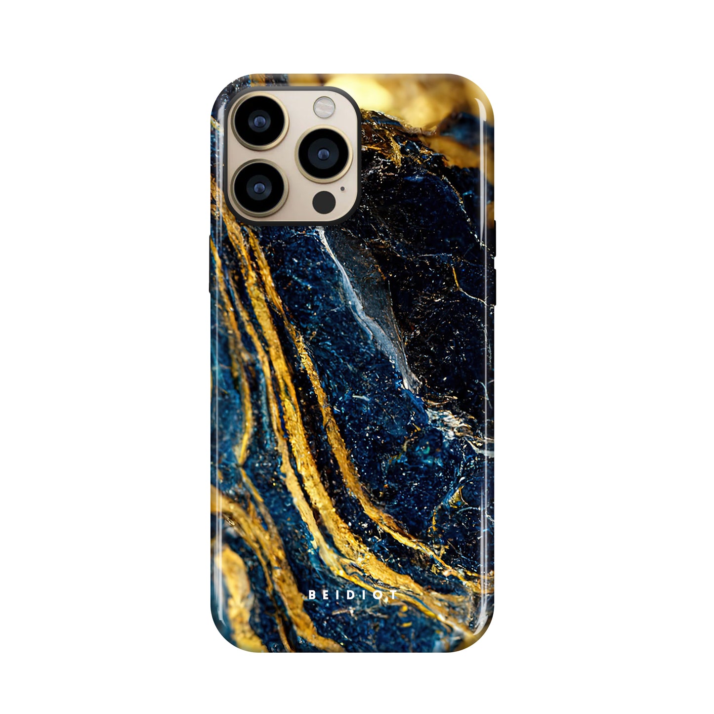 Gold-Infused Lapis iPhone Case