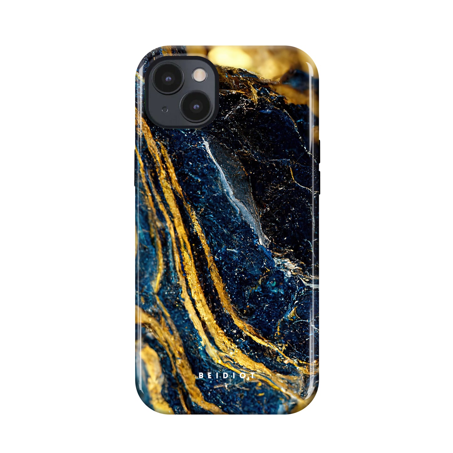 Gold-Infused Lapis iPhone Case