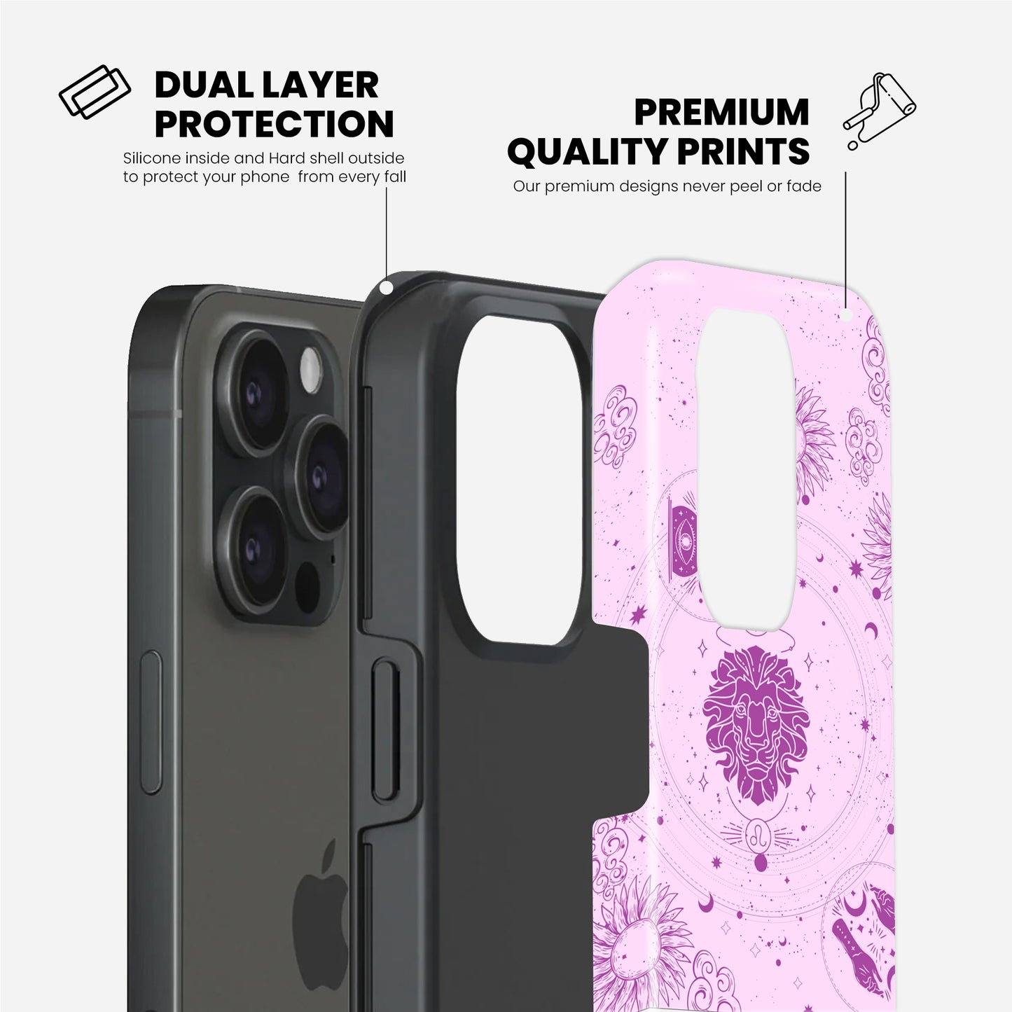 Leo - Pink iPhone Case
