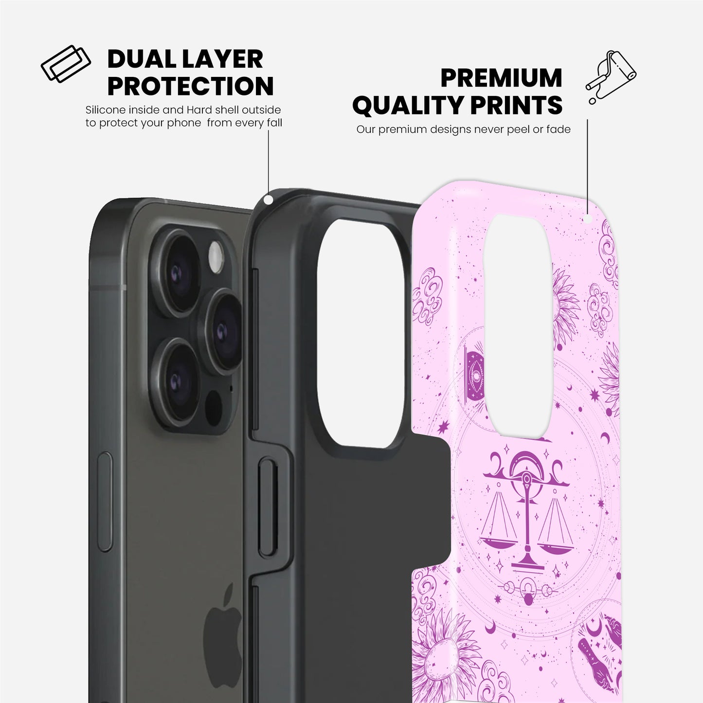 Libra - Pink iPhone Case