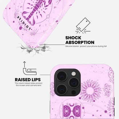 Scorpio - Pink iPhone Case