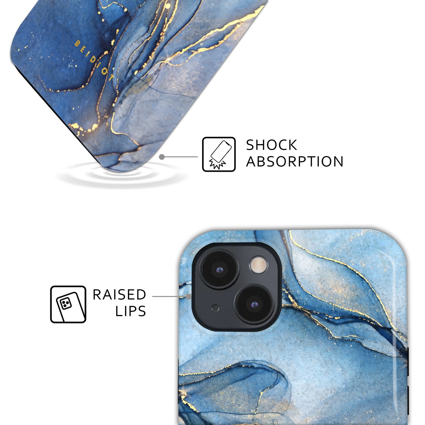 Shimmering Seas iPhone Case