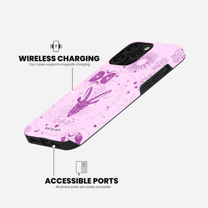 Taurus - Pink iPhone Case