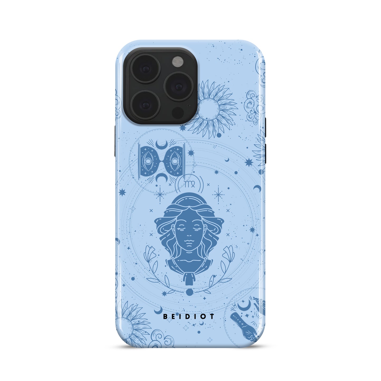 Virgo - Blue iPhone Case
