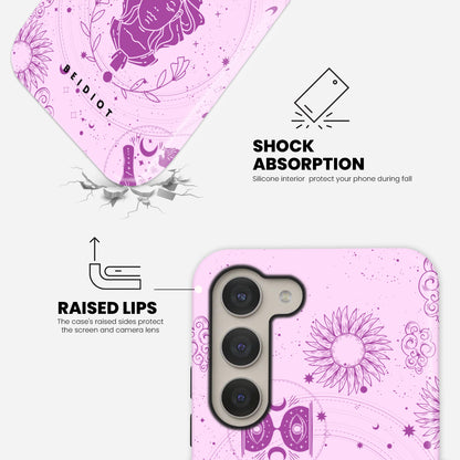 Virgo - Pink Galaxy Case