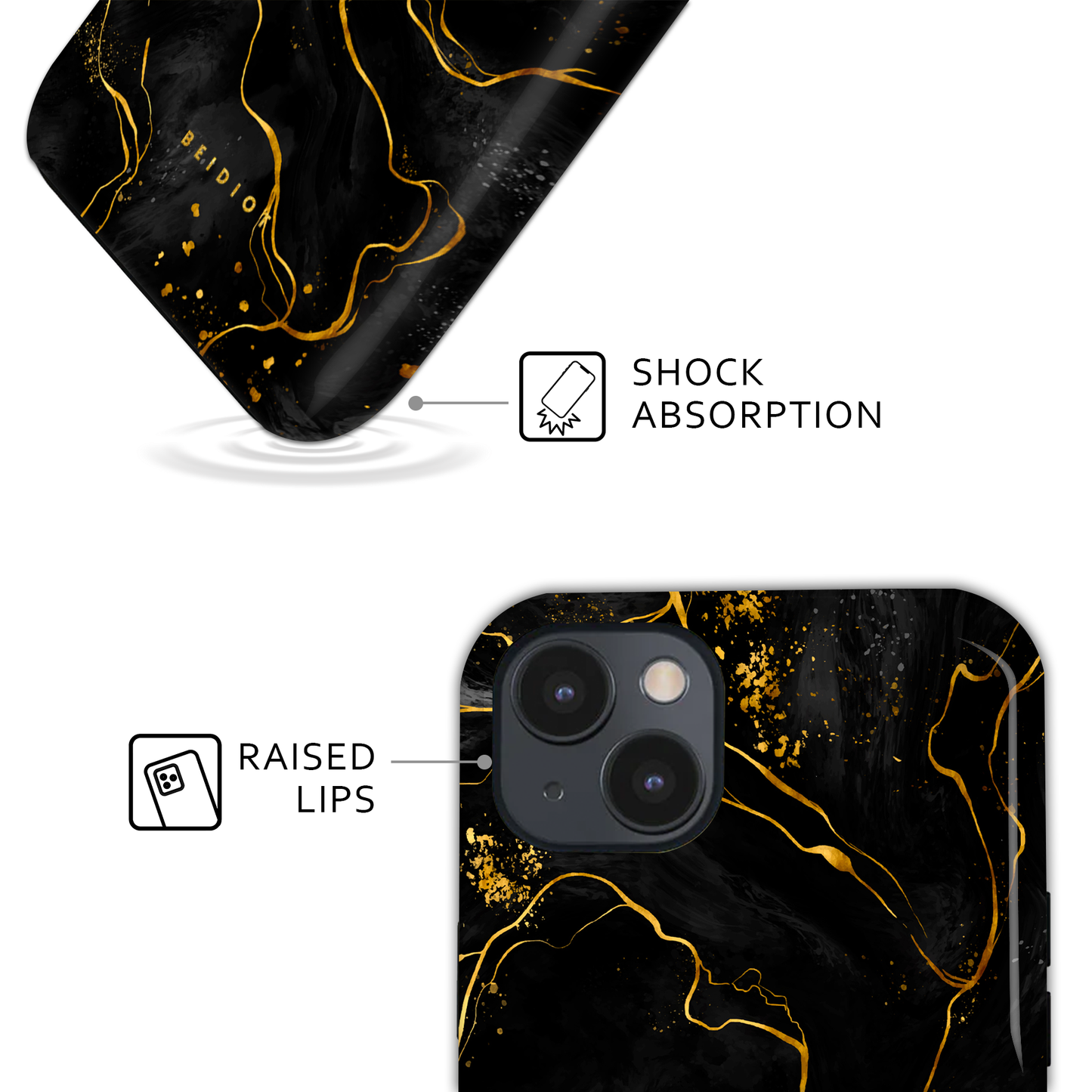 Golden Ashes iPhone Case