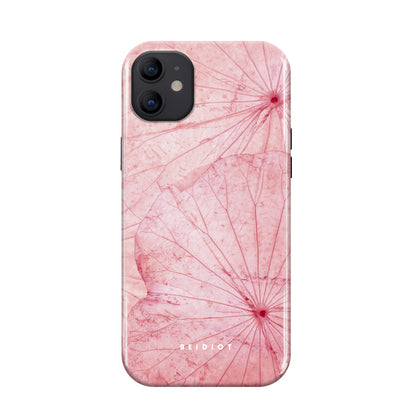 Pink Foliage iPhone Case