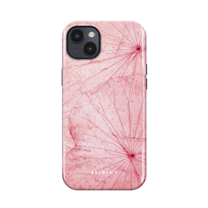 Pink Foliage iPhone Case