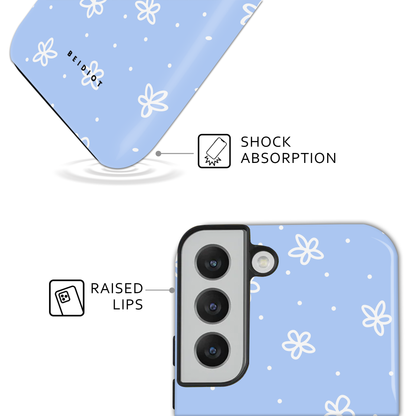 Dotted Daisy - Cloudy Galaxy Case